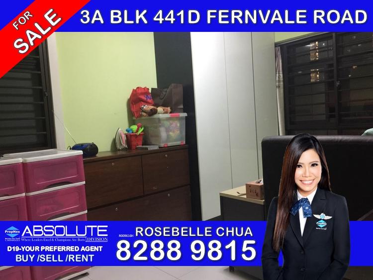 Blk 441D Fernvale Road (Sengkang), HDB 3 Rooms #132327902